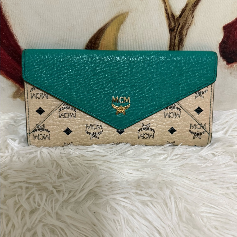 MCM Trifold Long Wallet